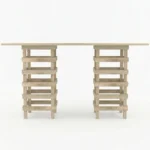 Woody Twin High Table