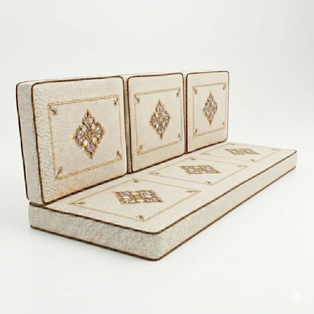 Majlis Low Seating – White