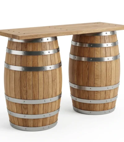 Barrel Twin Cocktail Table