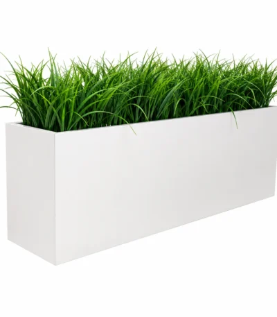 Greenium White Tulip Planter