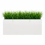 Greenium White Tulip Planter