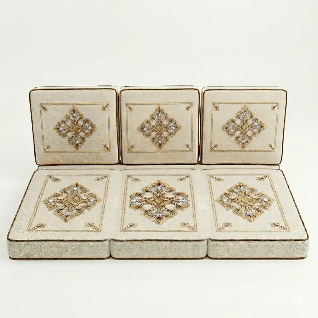Majlis Low Seating – White