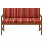 Mudeer Majlis Long Bench – Red