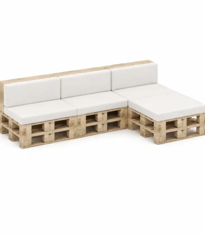 Woody L Shape Seating