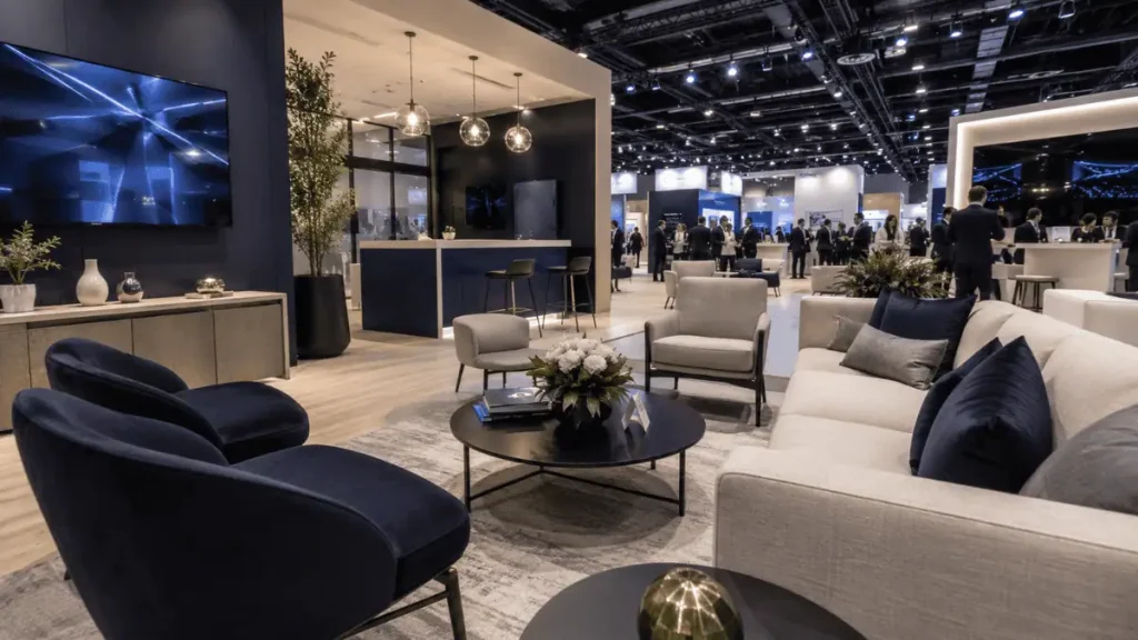 Lounge Area for Premium Booths