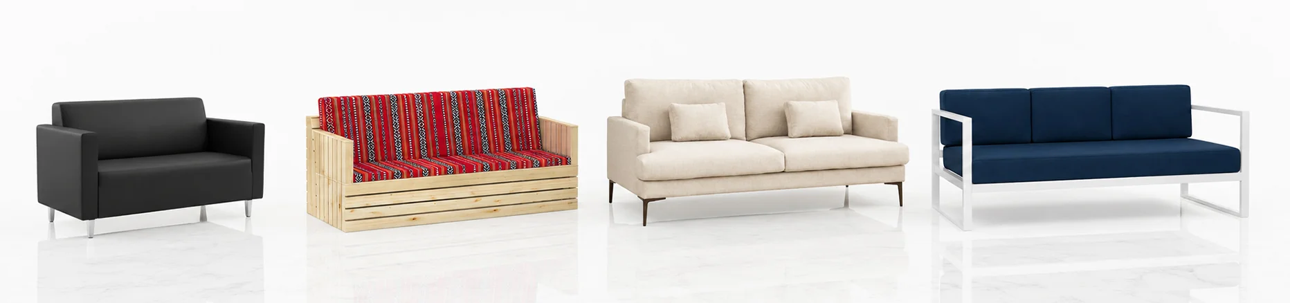 Alpina One Seater Sofa