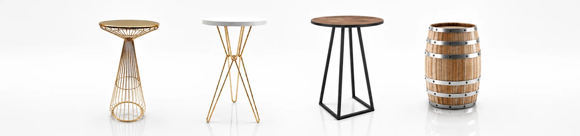 Barrel Cocktail Table