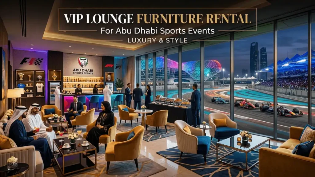VIP Furniture Ideas for Abu Dhabi Sports Events