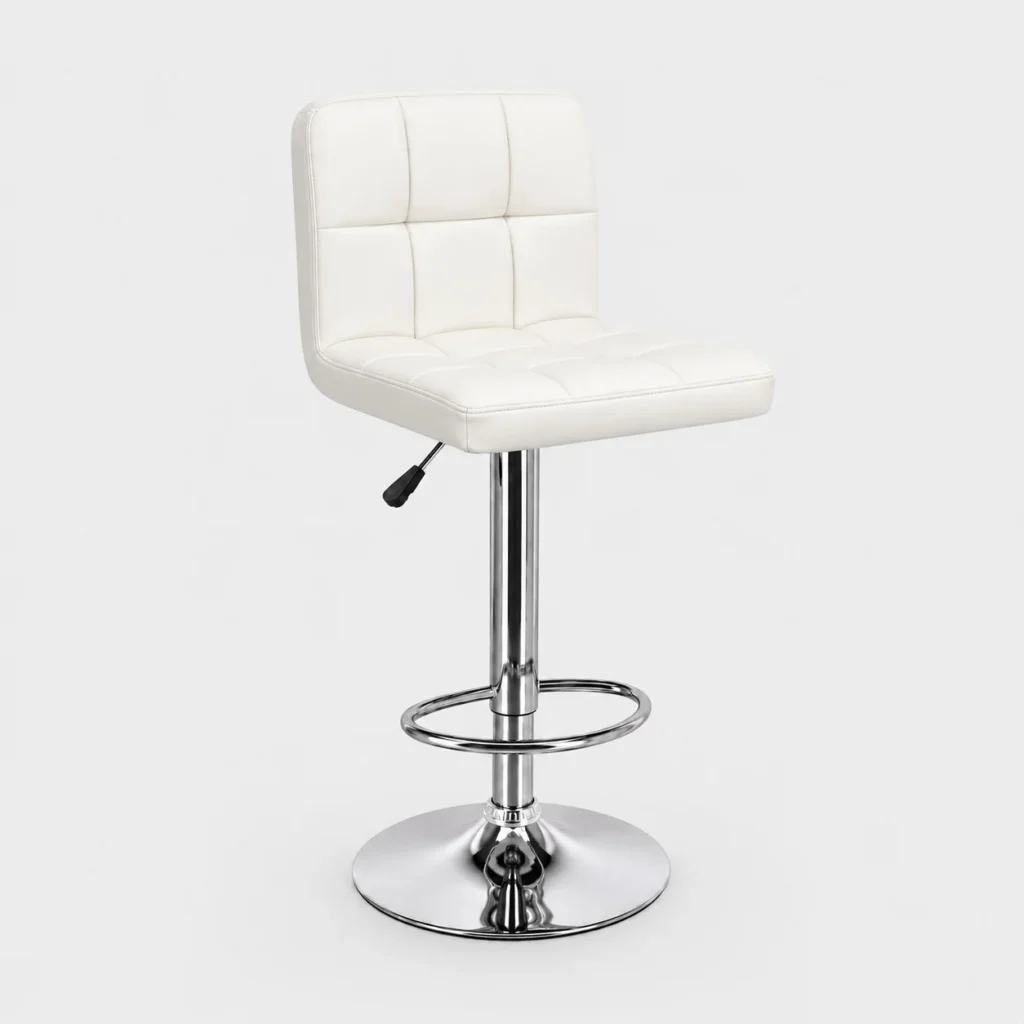 Comfy Barstool – White